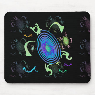 Spiral Turtles Mousepad Muismat