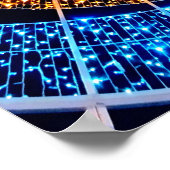 Spiral Twinkle Lights Poster – Wall Art (Hoek)