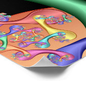 Spiral van Spoons Poster (Hoek)