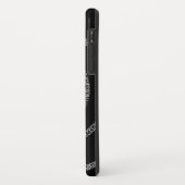 Spiral voor pi-cijfers op zwart Case-Mate iPhone case (Achterkant/links)