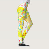 Spiral Yellow Leggings (Rechts)