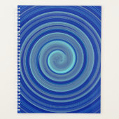 spirale bleue et turquoise (Devant)