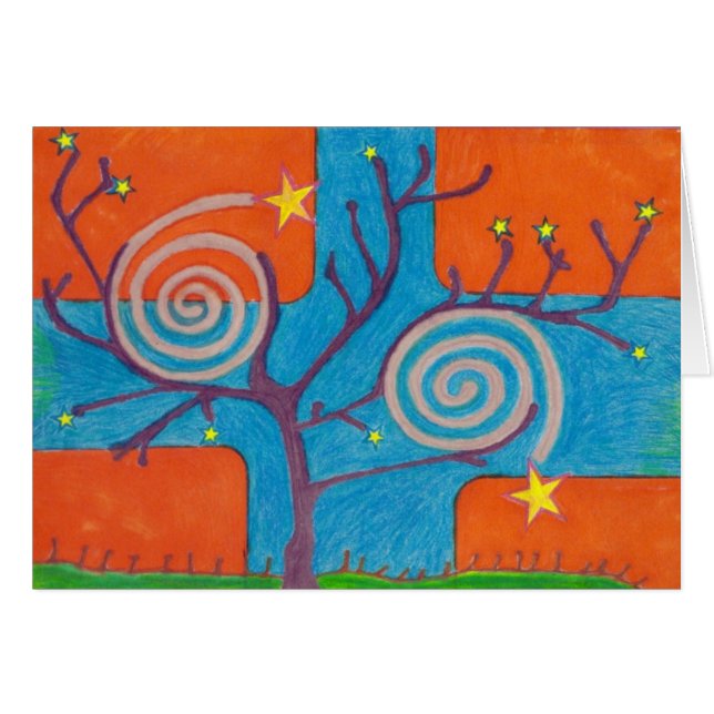 Spirale boom (Voorkant Horizontaal)