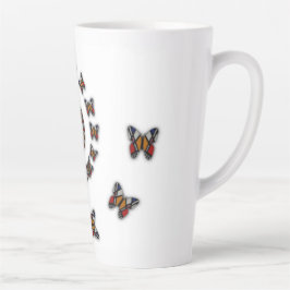 Spirale Butterflies Latte Mok