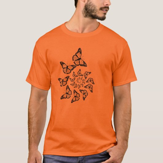 Spirale Butterflies T-shirt (Voorkant)