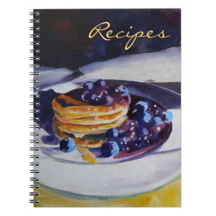 Spirale de carnet - recettes (crêpes)
