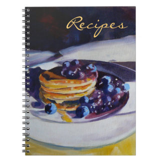 Spirale de carnet - recettes (crêpes)