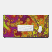 Spirale de fractale funky abstraite vibrante et fl (Clavier et souris)