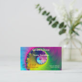 Spirale de lavage couleur carte de visite (Debout devant)