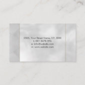 Spirale d'or - Carte de visite de géométrie sacrée (Dos)