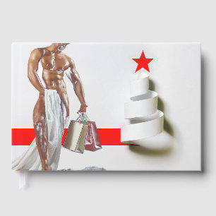 Spirale en papier blanc pour achats de Noël de Sli