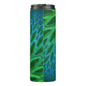 Spirale fractale boom van het leven thermosbeker (Achterkant)