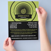 Spirale hypnose, Hypnotist Event Entertainer Flyer (Hand)