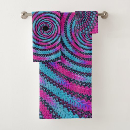 Spirale Magenta et Cyan (En situation)