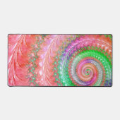 Spirale numérique abstraite fractale colorée groov (Recto)