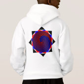 Spirale rouge et bleue par Kenneth Yoncich (Dos)