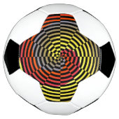 Spirale rouge jaune bleu par Kenneth Yoncich (Tourné)