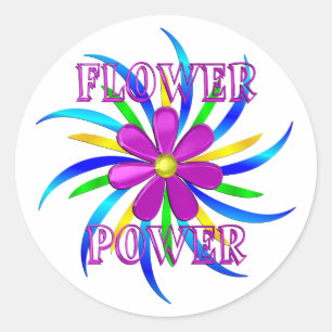 Spirale ventilatorkracht ronde sticker