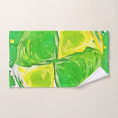 Spirale Vert Citron (Serviette à main)
