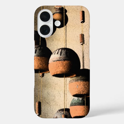 Spiraled Clay Wind Chimes still Life Case-Mate iPhone Case (Achterkant)