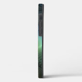 Spiralen Blauwgroen Beige Groene Abstracte Fractal Case-Mate iPhone Case (Achterkant / Links)