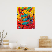 Spiralen Poster (Keuken)