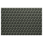 Spiralen, Schnecken, Kreise Muster schwarz Stof (Yard (91,4 cm))