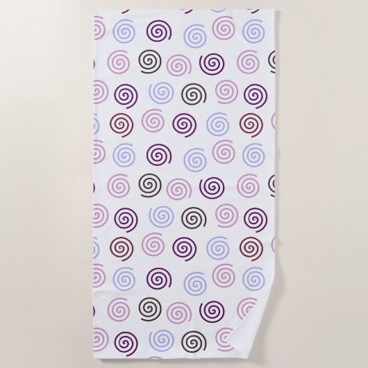 Spiralen Strandlaken (Voorkant)