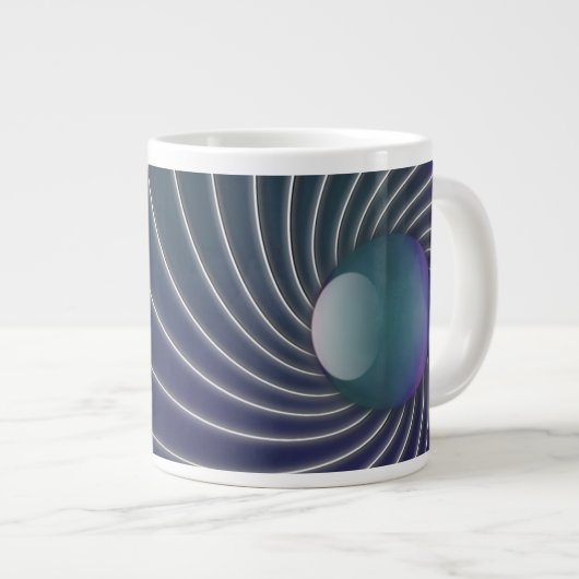 Spirales de mer profonde Spécialité Mug (Devant droit)