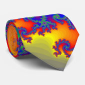 Spirales fractales : cravate / Cravate (Roulé)