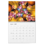 Spirales fractales par Wolfepaw Calendrier (Mar 2027)