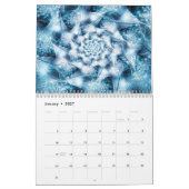 Spirales fractales par Wolfepaw Calendrier (Jan 2027)