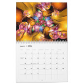 Spirales fractales par Wolfepaw Calendrier Janvier (Mar 2026)