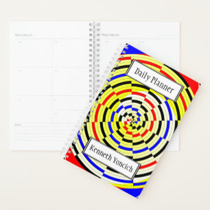 Spirales jaunes par Kenneth Yoncich
