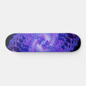 Spirales violettes et bleues : Skateboard (Horz)