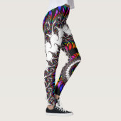 Spiraling Fractale Leggings (Rechts)
