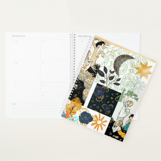 Spiralplanner met  grafisch ontwerp planner (Display)