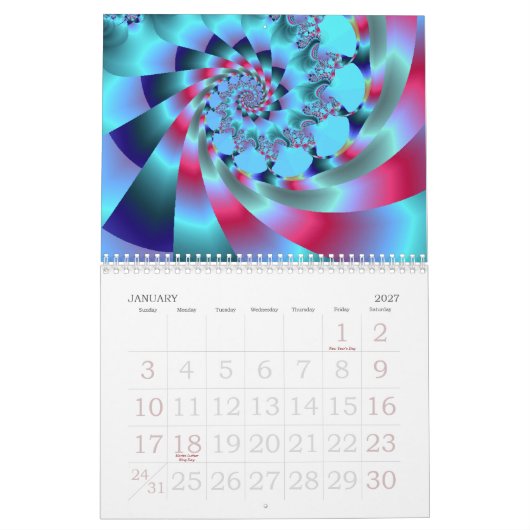Spirals 2011 kalender (Jan 2027)