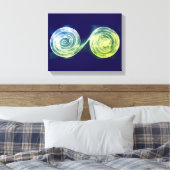 Spirals Canvas Afdruk (Insitu (Slaapkamer))