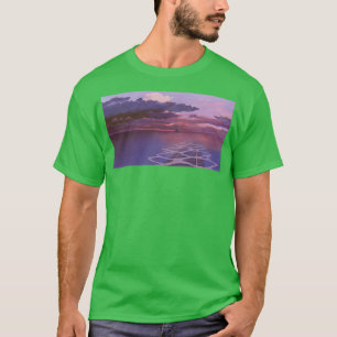 Spirated Away Railroad Nighttime Aesthetic T-shirt