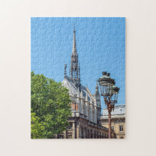 Spire van Sainte-Chapelle (Heilige Chapel) in Pari Legpuzzel
