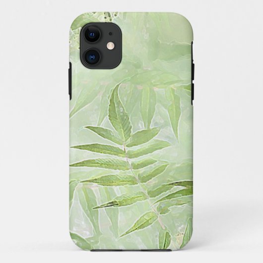 Spirea Leaves - Digitale Kunst Case-Mate iPhone Case (Achterkant)