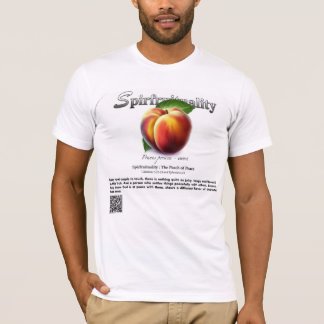 Spirfruitualiteit : De Perzik van Vrede F&B T-Shir T-shirt