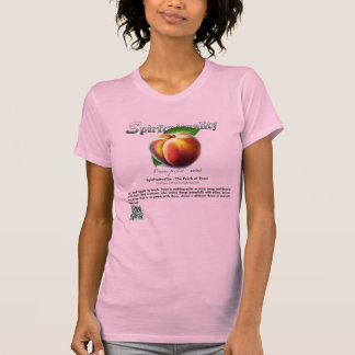 Spirfruitualiteit : De Perzik van Vrede T-Shirt