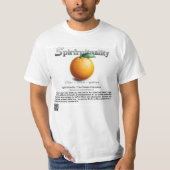 Spirfruituality : The Orange of Goodness T-Shirt (Devant)