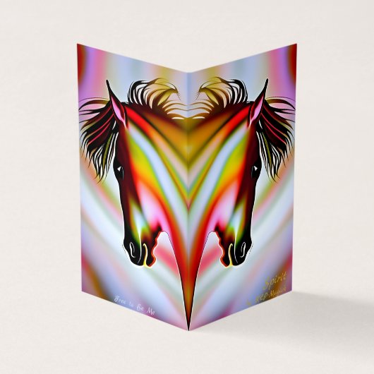 Spirit - AI Imaginaire Art Imprimer Cheval (Outside)