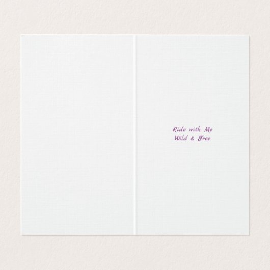 Spirit - AI Imaginaire Art Imprimer Cheval (Inside Unfolded)