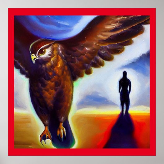 Spirit Animal Hawk 3 Poster (Voorkant)