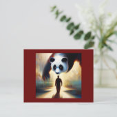 Spirit Animal Panda 2 Briefkaart (Staand voorkant)
