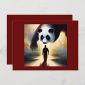 Spirit Animal Panda 2 Briefkaart (Voorkant / Achterkant)